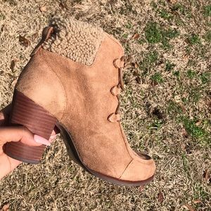 Ugg Lace Up Heel Boot